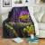 Tahiti Custom Personalised Premium Blanket- Pink Turtle 1