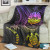 Tahiti Custom Personalised Premium Blanket- Pink Turtle 2