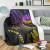 Tahiti Custom Personalised Premium Blanket- Pink Turtle 3
