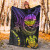 Tahiti Custom Personalised Premium Blanket- Pink Turtle 4