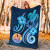 Tahiti Premium Blanket - Turtle and Tribal Tattoo Of Polynesian 2
