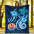 Tahiti Premium Blanket - Turtle and Tribal Tattoo Of Polynesian 3