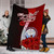 Marshall Islands Polynesian Premium Blanket - Coat Of Arm With Hibiscus 7