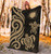 Northern Mariana Premium Blanket - Tentacle Turtle Gold 4