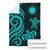 Northern Mariana Premium Blanket - Tentacle Turtle Turquoise  7