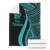 New Caledonia Premium Blanket - Turquoise Polynesian Tentacle Tribal Pattern Crest 7