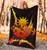 Nauru Polynesian Premium Blanket - Swordfish With Hibiscus 4