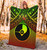 Polynesian Yap Premium Blanket - Reggae Vintage Polynesian Patterns 4
