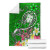 Fiji Custom Personalised Premium Blanket - Turtle Plumeria (Green) 4