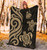 New Caledonia Premium Blanket - Gold Tentacle Turtle 4