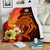 Tahiti Premium Blankets - Tribal Tuna Fish 2