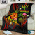 Kosrae Polynesian Personalised Premium Blanket - Legend of Kosrae (Reggae) 2