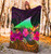 Tokelau Premium Blanket - Summer Hibiscus 4
