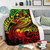 Guam Polynesian Premium Blanket - Reggae Shark Polynesian Tattoo 3