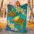 Tokelau Polynesian Blanket - Manta Ray Ocean 4