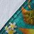 Tokelau Polynesian Blanket - Manta Ray Ocean 8