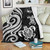 Marshall Islands Premium Blanket - Tentacle Turtle White 1