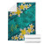 Fiji Polynesian Blanket - Plumeria With Blue Ocean 8