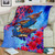 Guam Premium Blanket - KoKo Bird With Map 2