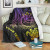 Kosrae Custom Personalised Premium Blanket- Pink Turtle 1