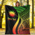 Nauru Custom Personalised Premium Blanket - Reggae Polynesian Tentacle Tribal Pattern 6
