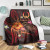Pohnpei Polynesian Personalised Premium Blanket - Legend of Pohnpei (Red) 1
