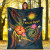 Marshall Islands Polynesian Personalised Premium Blanket - Legend of Marshall Islands (Blue) 4