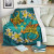 Kosrae Micronesia Blanket - Manta Ray Ocean 1