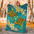 Kosrae Micronesia Blanket - Manta Ray Ocean 4