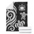 Samoa Polynesian Premium Blanket - White Tentacle Turtle 7