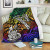 New Caledonia Premium Blanket - Rainbow Polynesian Pattern 2