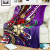 Pohnpei Premium Blanket - Tribal Flower With Special Turtles Purple Color 2
