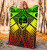 Guam Polynesian Premium Blanket - Guam Reggae Seal with Polynesian Tattoo 4