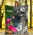 Palau Premium Blanket - Turtle Plumeria Banana Leaf Crest 5
