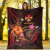 Wallis and Futuna Polynesian Premium Blanket - Legend of Wallis and Futuna (Red) 5