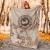 Northern Mariana Islands Premium Blanket - Hibiscus Flowers Vintage Style 4