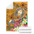 Guam Custom Personalised  Premium Blanket- Turtle Plumeria (Gold) 7