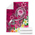 FSM Premium Blanket - Turtle Plumeria (Pink) 7