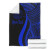 Palau Custom Personalised Premium Blanket - Blue Polynesian Tentacle Tribal Pattern Crest 7 Palau Custom Personalised Premium Blanket - Blue Polynesian Tentacle Tribal Pattern Crest 7