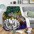 Tahiti Custom Personalised Premium Blanket - Rainbow Polynesian Pattern 4