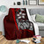 Yap Micronesia Premium Blanket Red - Turtle With Hook 3