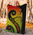 Samoa Premium Blanket - Samoa Polynesian Decorative Patterns 4