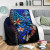 Guam Custom Personalised Premium Blanket - Vintage Tribal Mountain 3