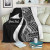 Tokelau Custom Personalised Premium Blanket - White Polynesian Tentacle Tribal Pattern 2