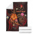Yap Polynesian Personalised Premium Blanket - Legend of Yap (Red) 2