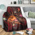 Yap Polynesian Personalised Premium Blanket - Legend of Yap (Red) 6