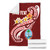 Guam Personalised Premium Blanket - Guam Seal Polynesian Patterns Plumeria (Red) 7