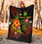New Caledonia Polynesian Personalised Premium Blanket - Legend of New Caledonia (Reggae) 4
