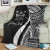 Fiji Custom Personalised Premium Blanket - White Polynesian Tentacle Tribal Pattern Crest 3