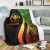 Hawaii Premium Blanket - Reggae Polynesian Tentacle Tribal Pattern 3